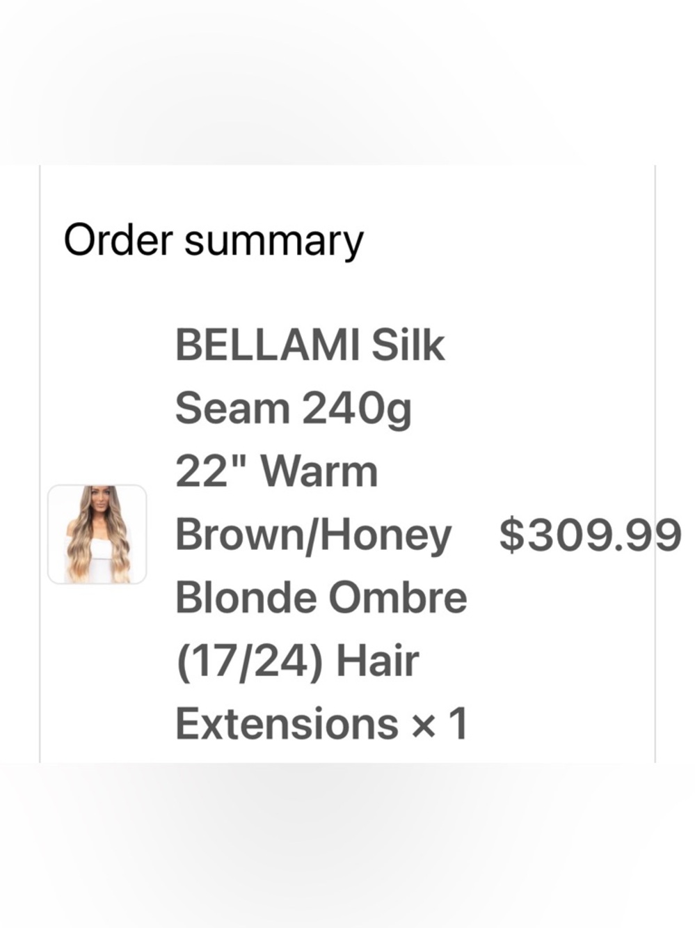 BELLAMI Long Wavy Ombre Extensions - Brown to Blonde Blendπ©·New unopened - Picture 5 of 11